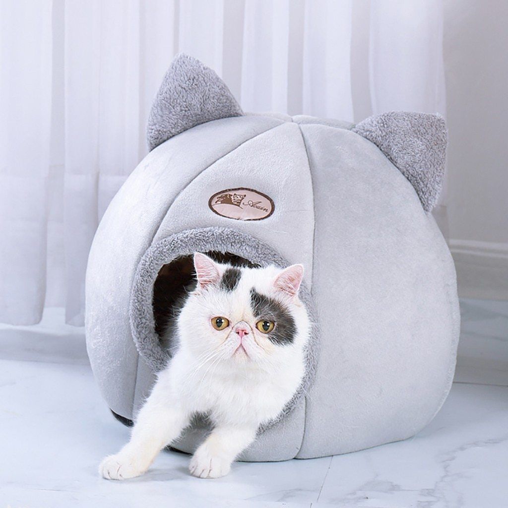 ComfyHouse™ - Niche pour chat ultra confortable - amour de chats