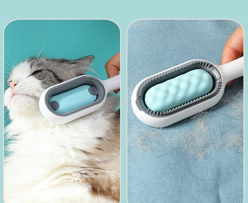 DoubleFaceBrosse™ | Brosse pour chats & chiens - amour de chats